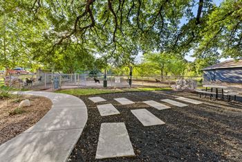 Park With Walking Path at Bridge at Indigo, Austin, Texas